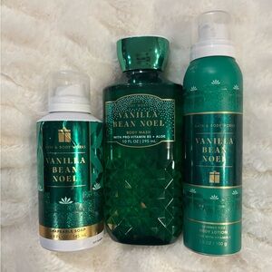 Bath & Bodyworks vanilla bean Noel